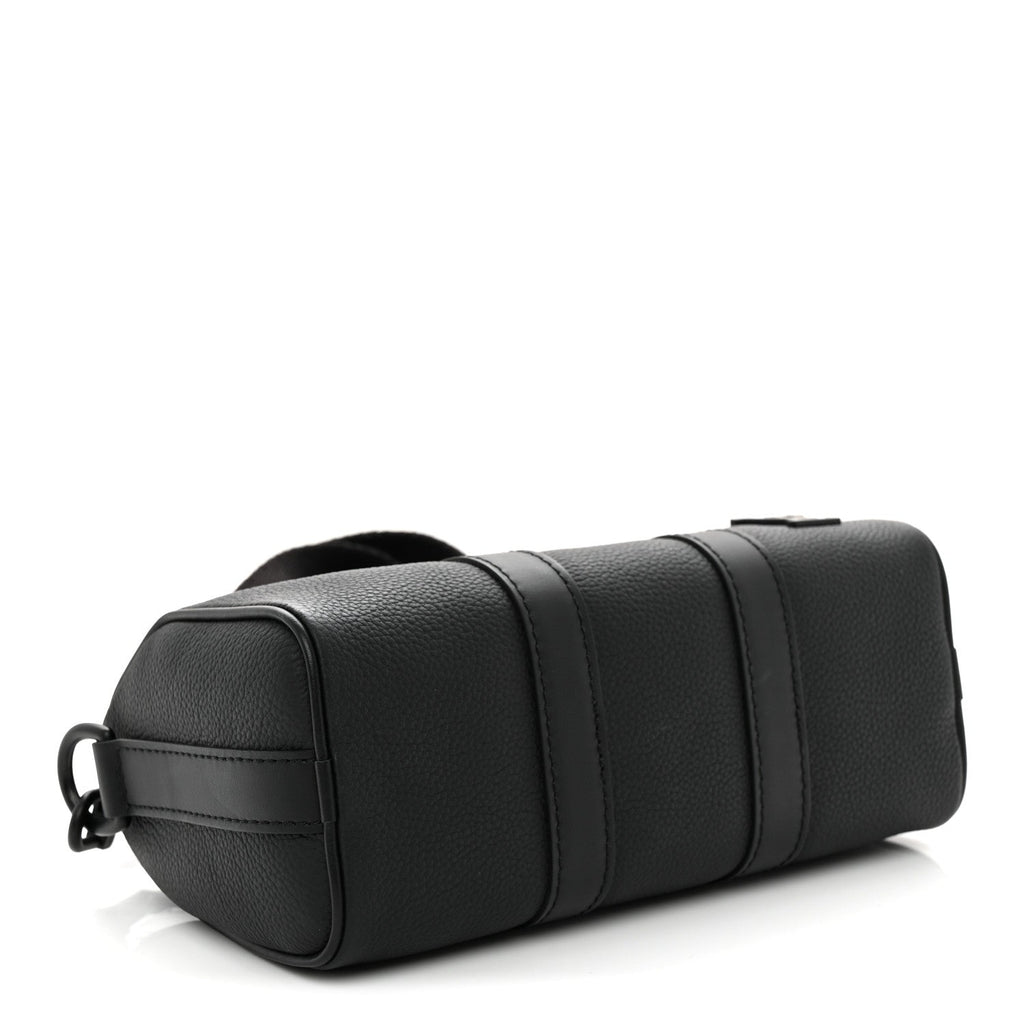 Grained Calfskin Aerogram Keepall XS Black wholesalehk.shop
