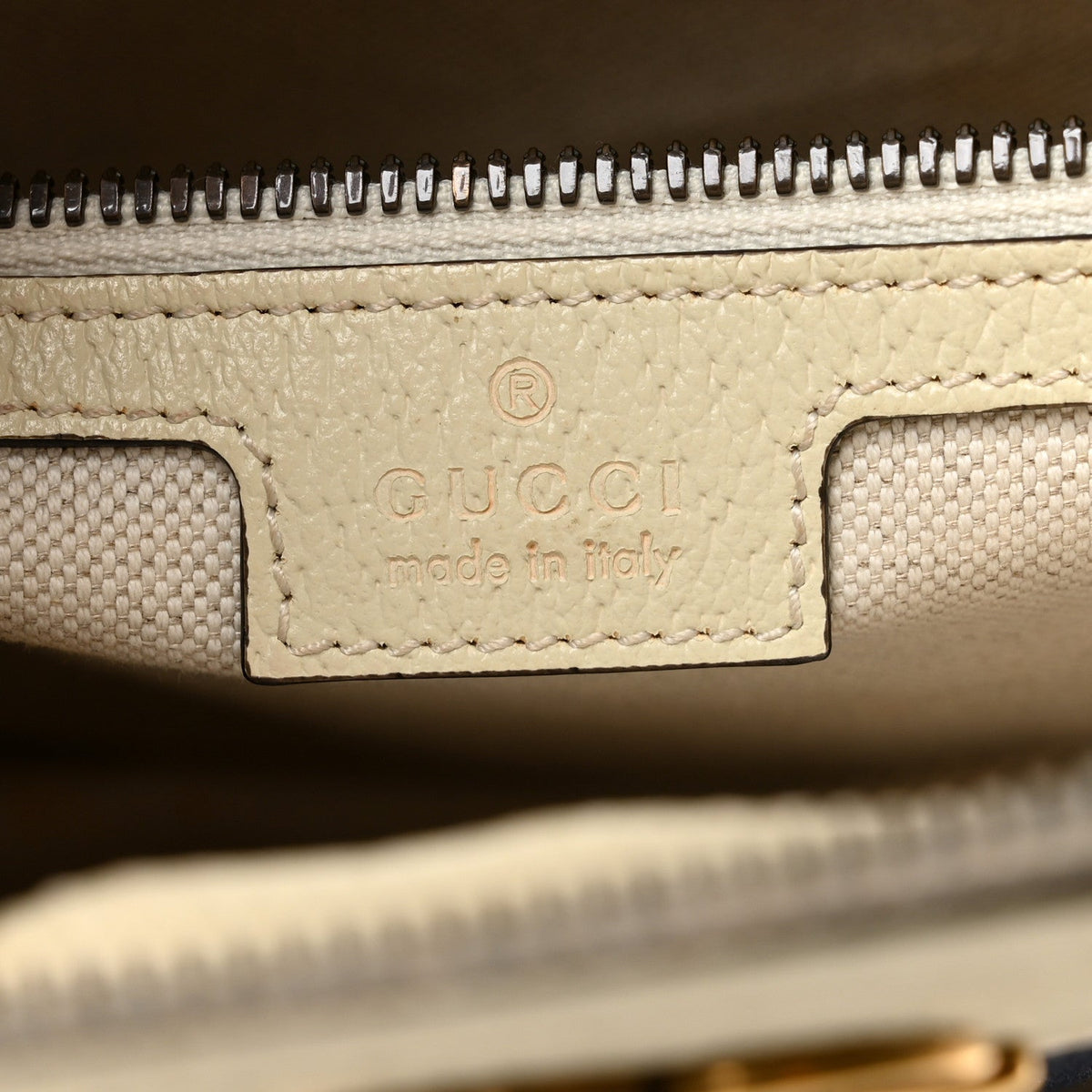 GG Supreme Monogram Web Ophidia Portfolio Pouch Beige Ebony Mystic White wholesalehk.shop