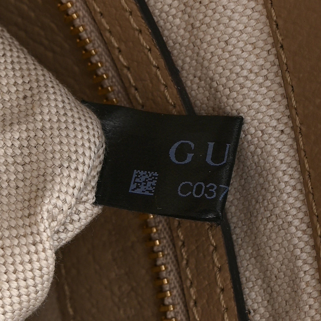 GG Supreme Monogram Textured Dollar Calfskin Web Small Jackie 1961 Hobo Beige Mystic White Oatmeal £¨ Direct shipment via from wholesalehk.shop