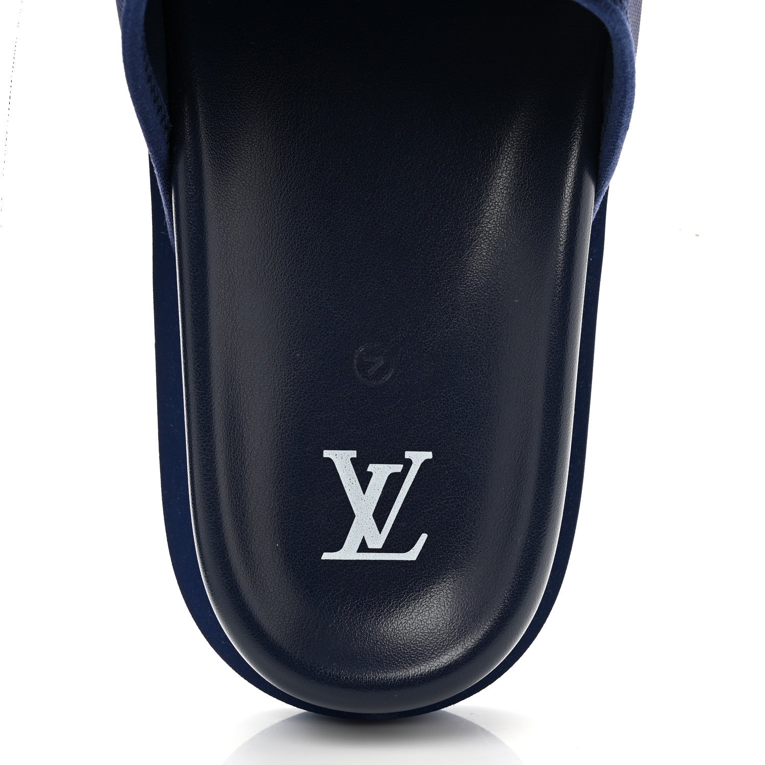 Monogram Mens Miami Mules 8.5 Navy Blue £¨ Direct shipment via from wholesalehk.shop