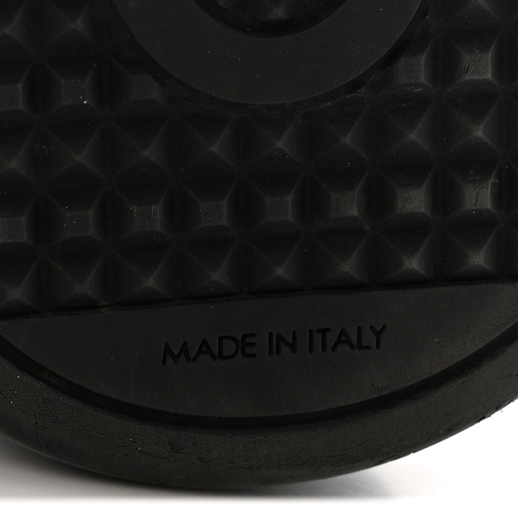 Calfskin Crocodile Embossed Frontrow Mens Sneakers 8 Black £¨ Direct shipment via from wholesalehk.shop