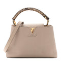 Taurillon Snakeskin Capucines PM Galet £¨ Direct shipment via from wholesalehk.shop