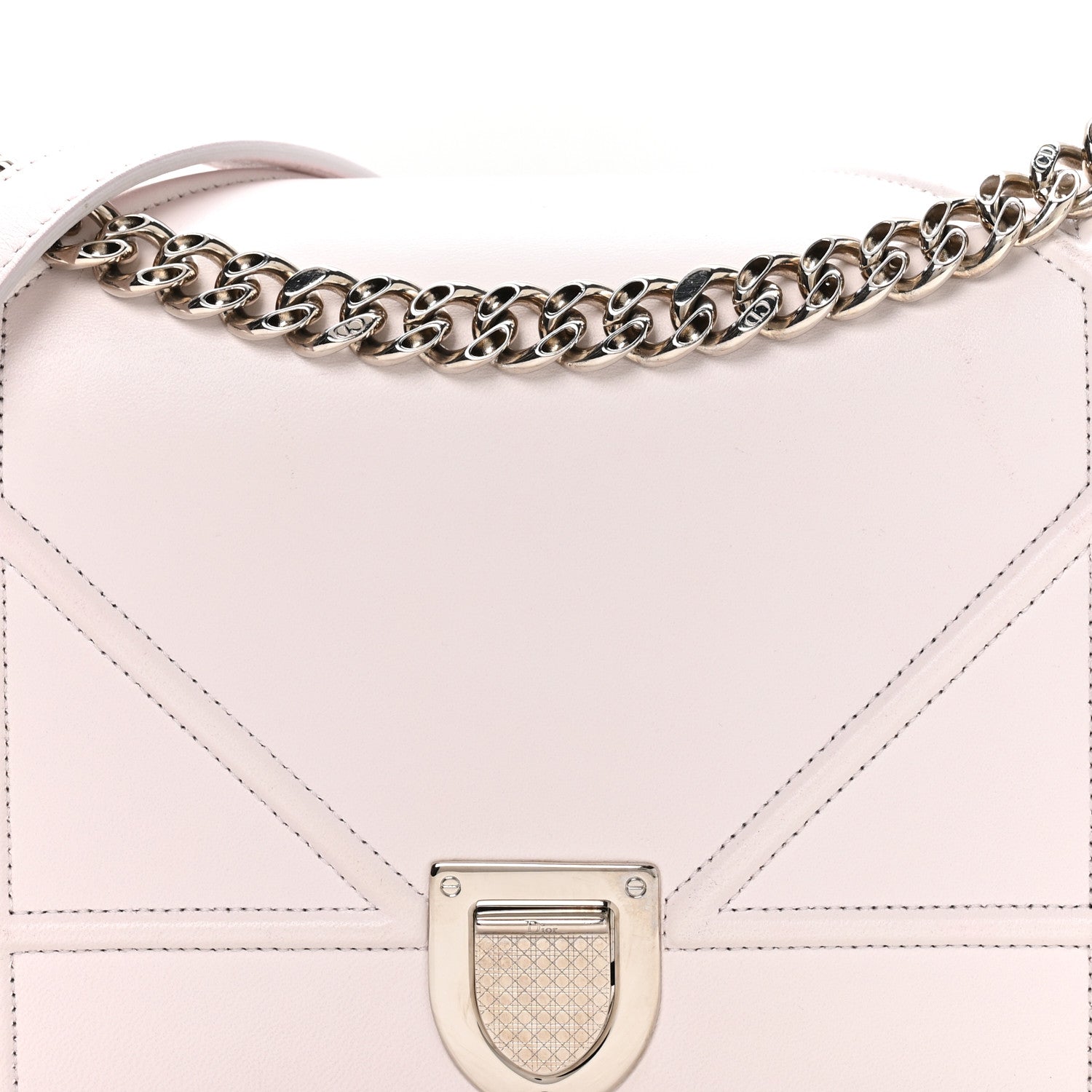 Calfskin Medium Diorama Flap Bag Off White ¡§ Direct shipment via from wholesalehk.shop