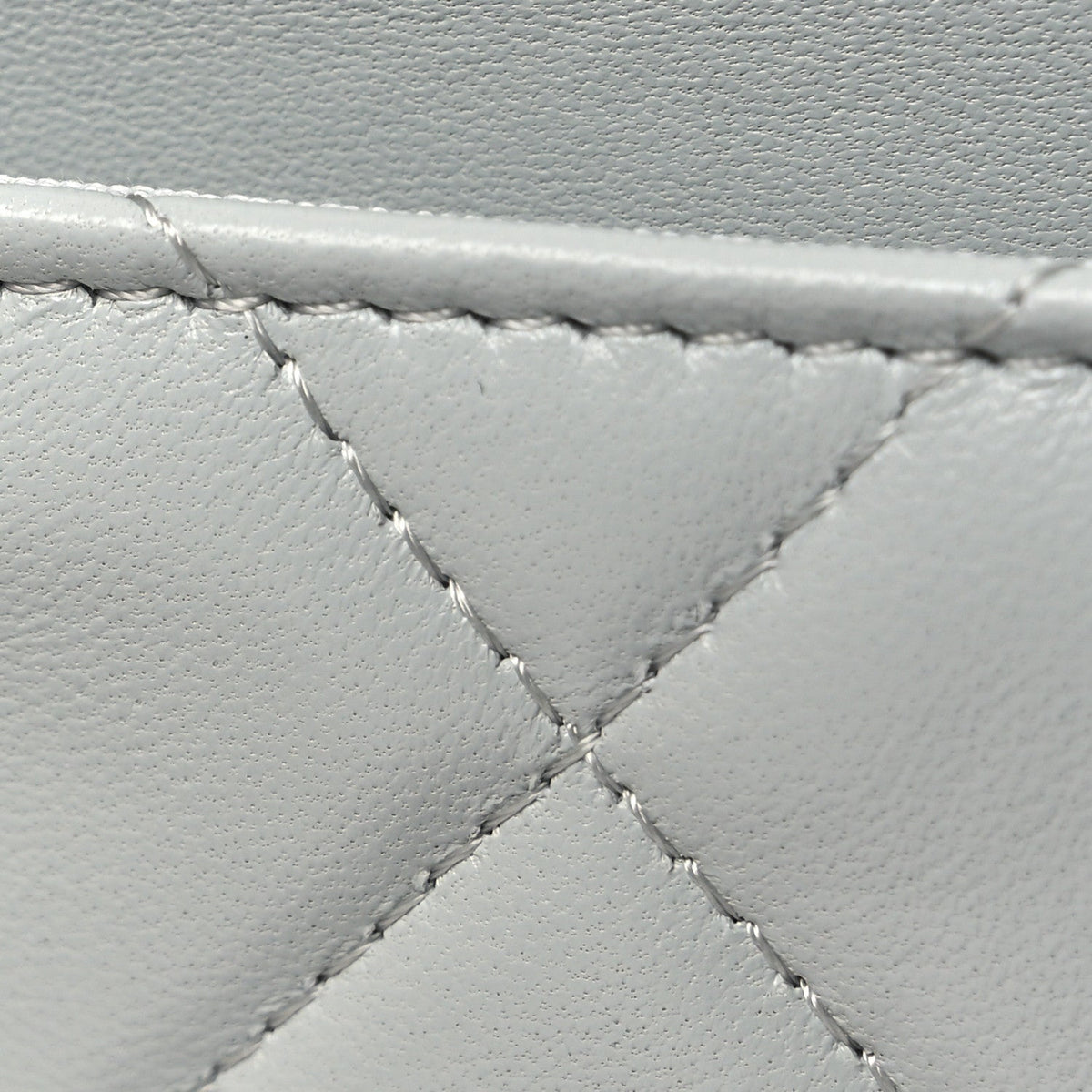 Lambskin Quilted Chanel 19 Wallet On Chain WOC Light Blue wholesalehk.shop
