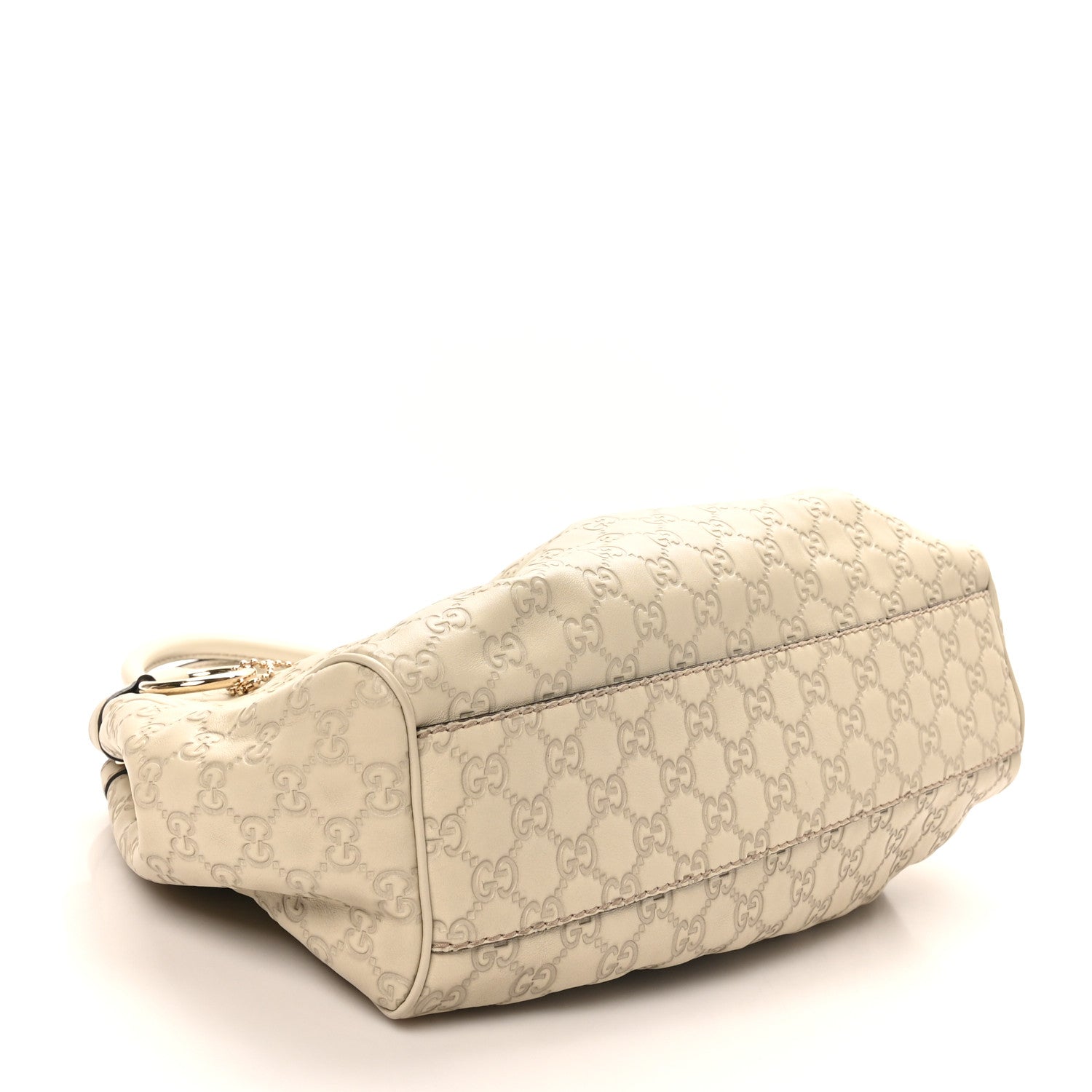 Guccissima Medium Sukey Tote Mystic White £¨ Direct shipment via from wholesalehk.shop