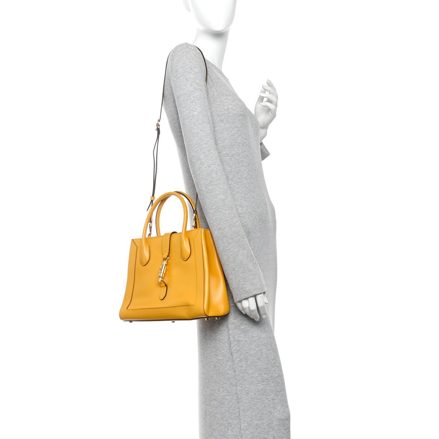 Boarded Plutone Calfskin Medium Jackie 1961 Tote Crop £¨ Direct shipment via from wholesalehk.shop