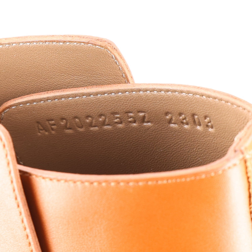 Calfskin Neo Low Boots 38.5 Naturel wholesalehk.shop