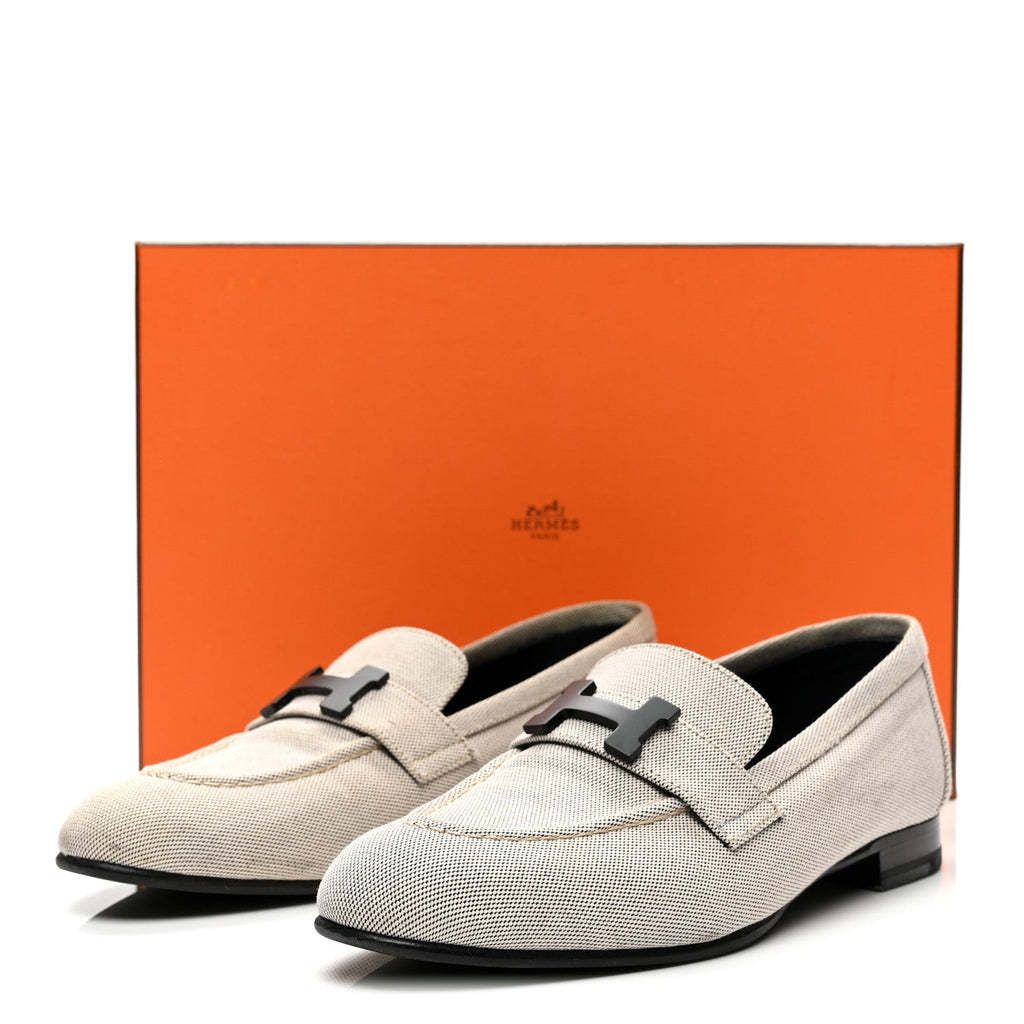H Canvas Paris Loafers 37 Prunoir wholesalehk.shop