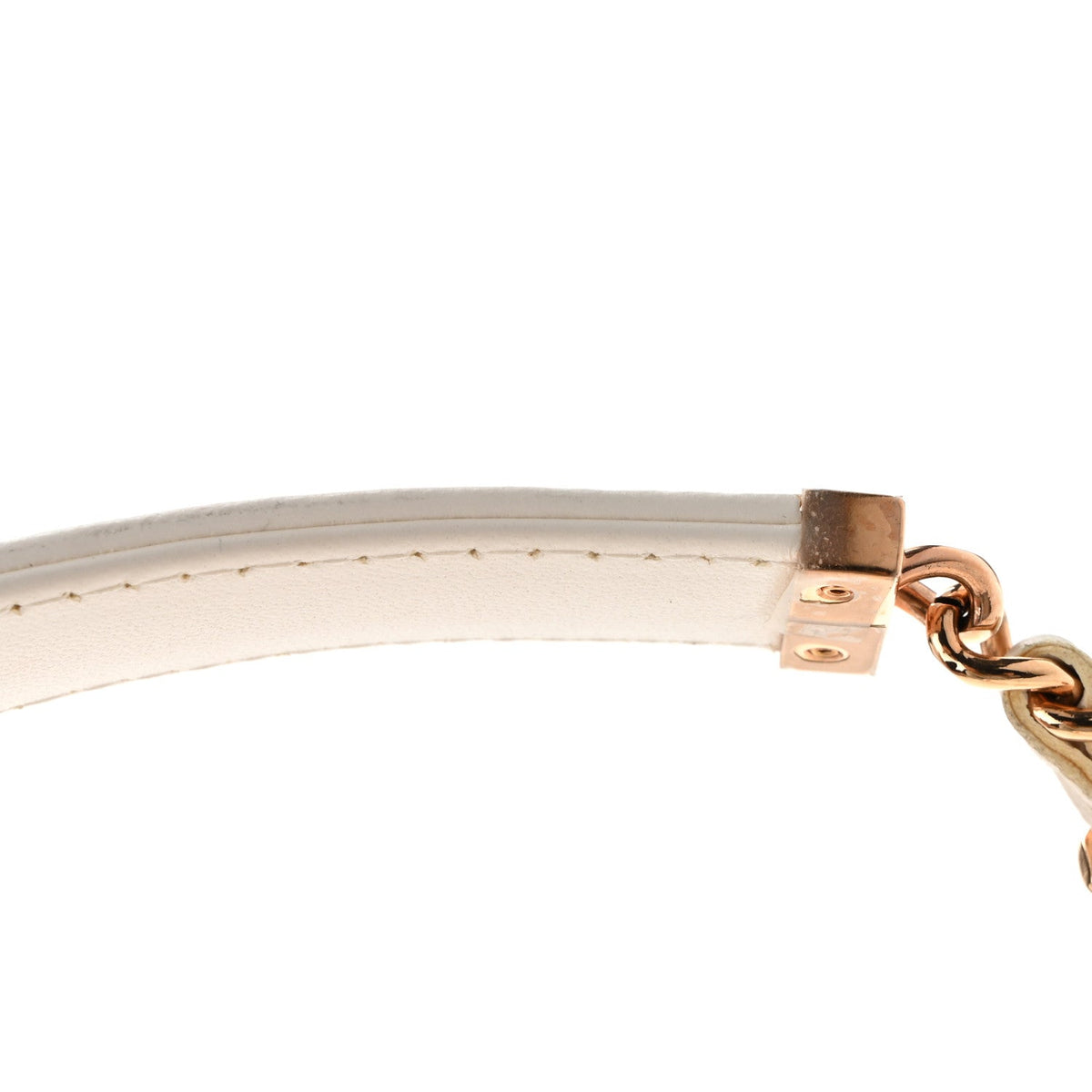 Lambskin Quilted Frame Wallet On Chain WOC White wholesalehk.shop