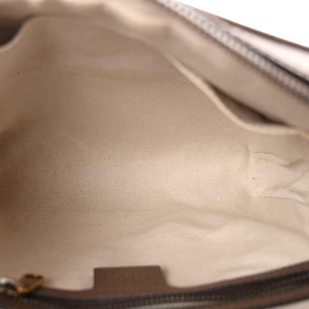 GG Supreme Monogram Web Small Ophidia Messenger Bag Brown wholesalehk.shop