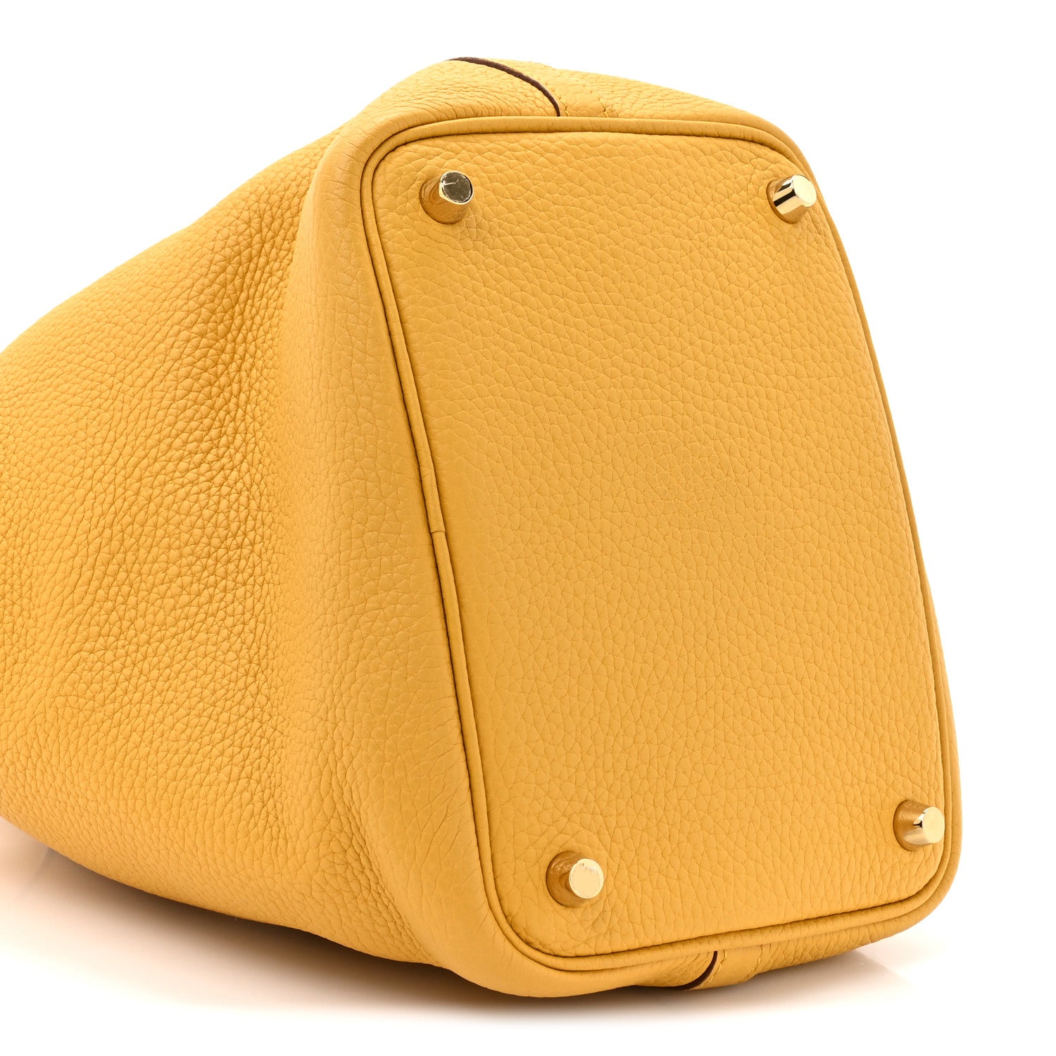 Taurillon Clemence Picotin Lock 18 PM Jaune Ambre £¨ Direct shipment via from wholesalehk.shop