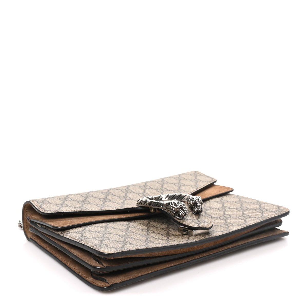 GG Supreme Monogram Small Dionysus Shoulder Bag Taupe wholesalehk.shop