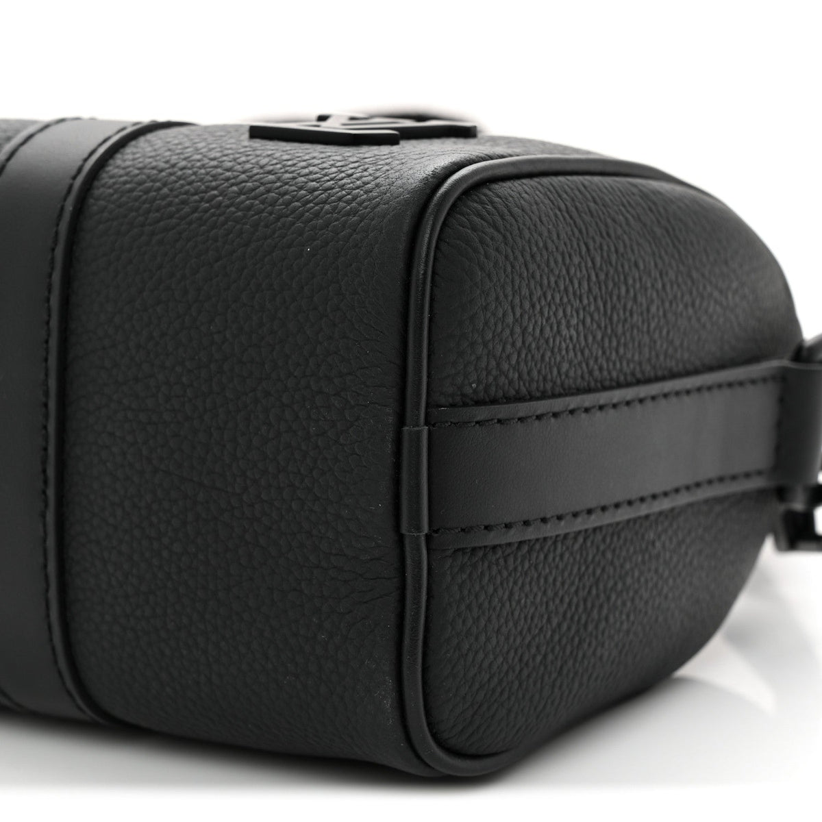 Grained Calfskin Aerogram Keepall XS Black wholesalehk.shop