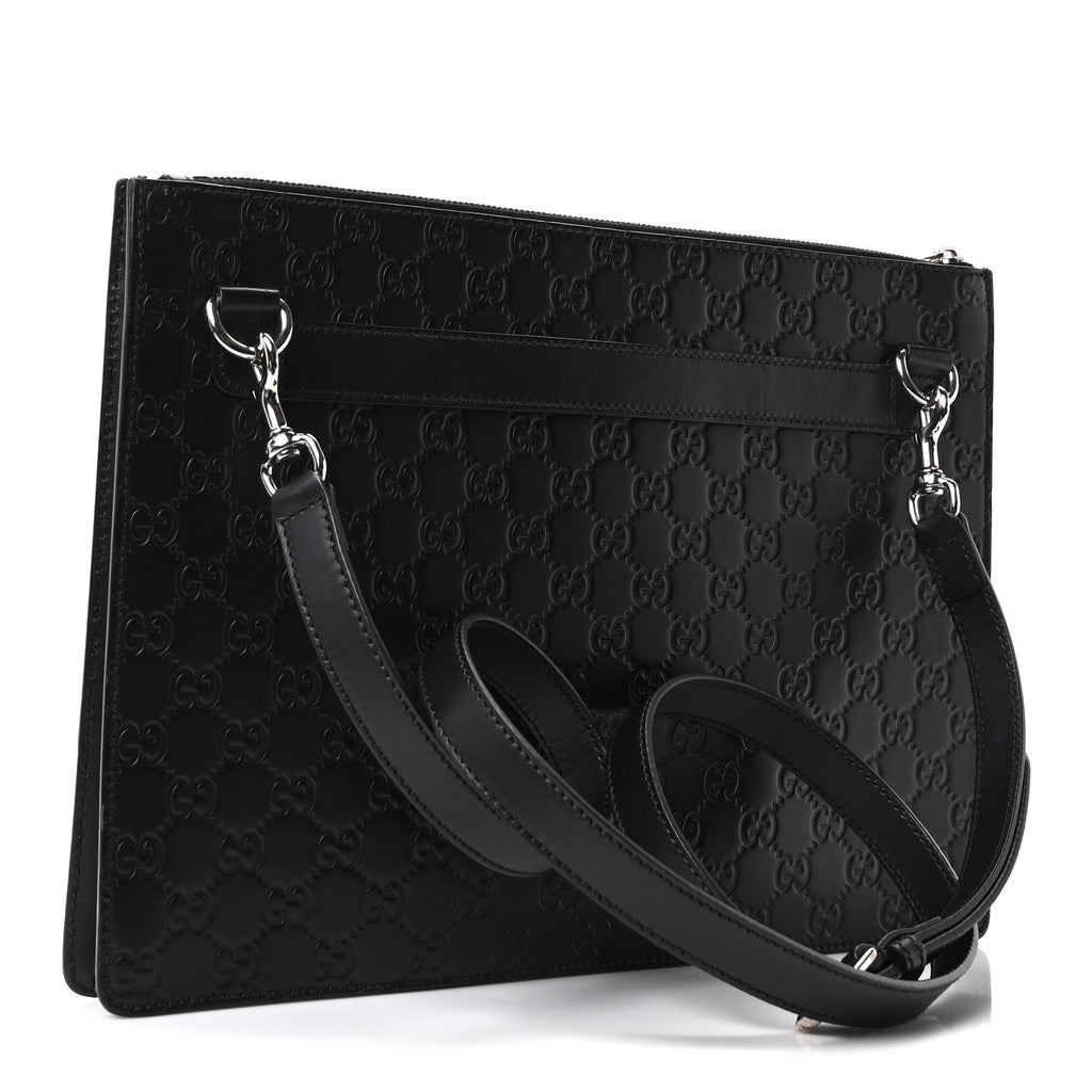 Guccissima Signature Messenger Bag Black £¨ Direct shipment via from wholesalehk.shop