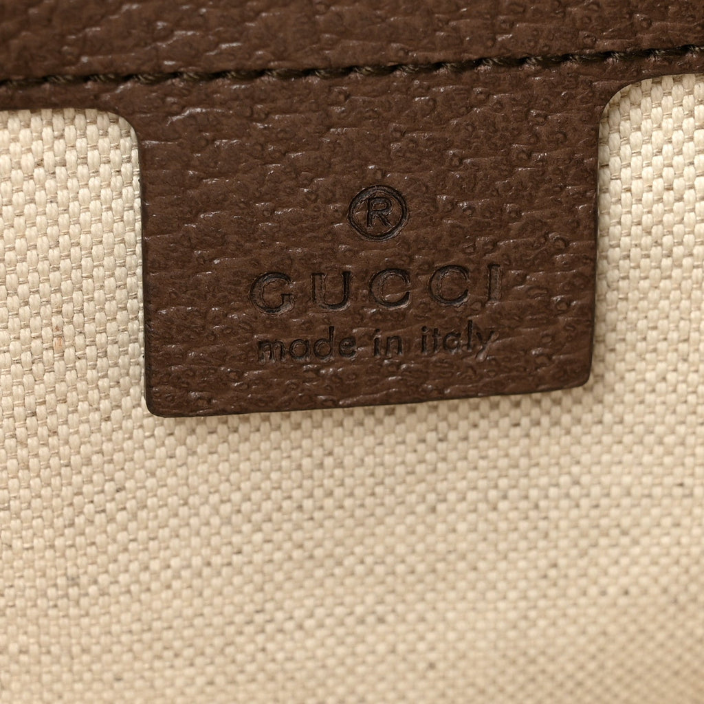 Soft GG Supreme Monogram Medium Ophidia Belt Bag Dark Brown wholesalehk.shop