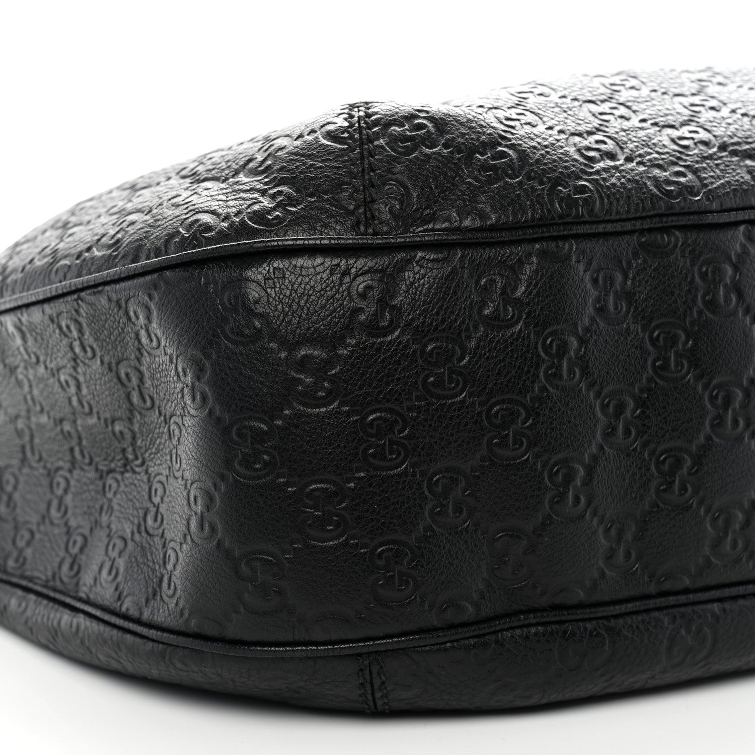 Guccissima Large New Ladies Web Hobo Black £¨ Direct shipment via from wholesalehk.shop