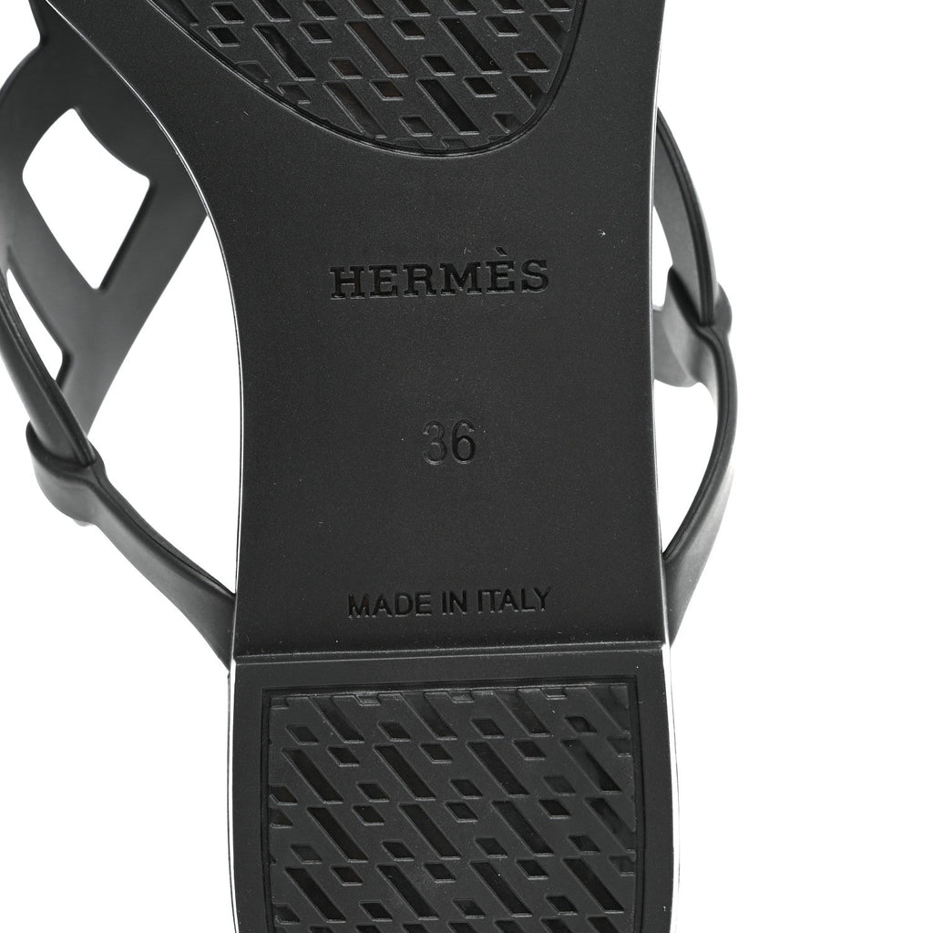 Rubber Womens Egerie Sandals 36 Black wholesalehk.shop