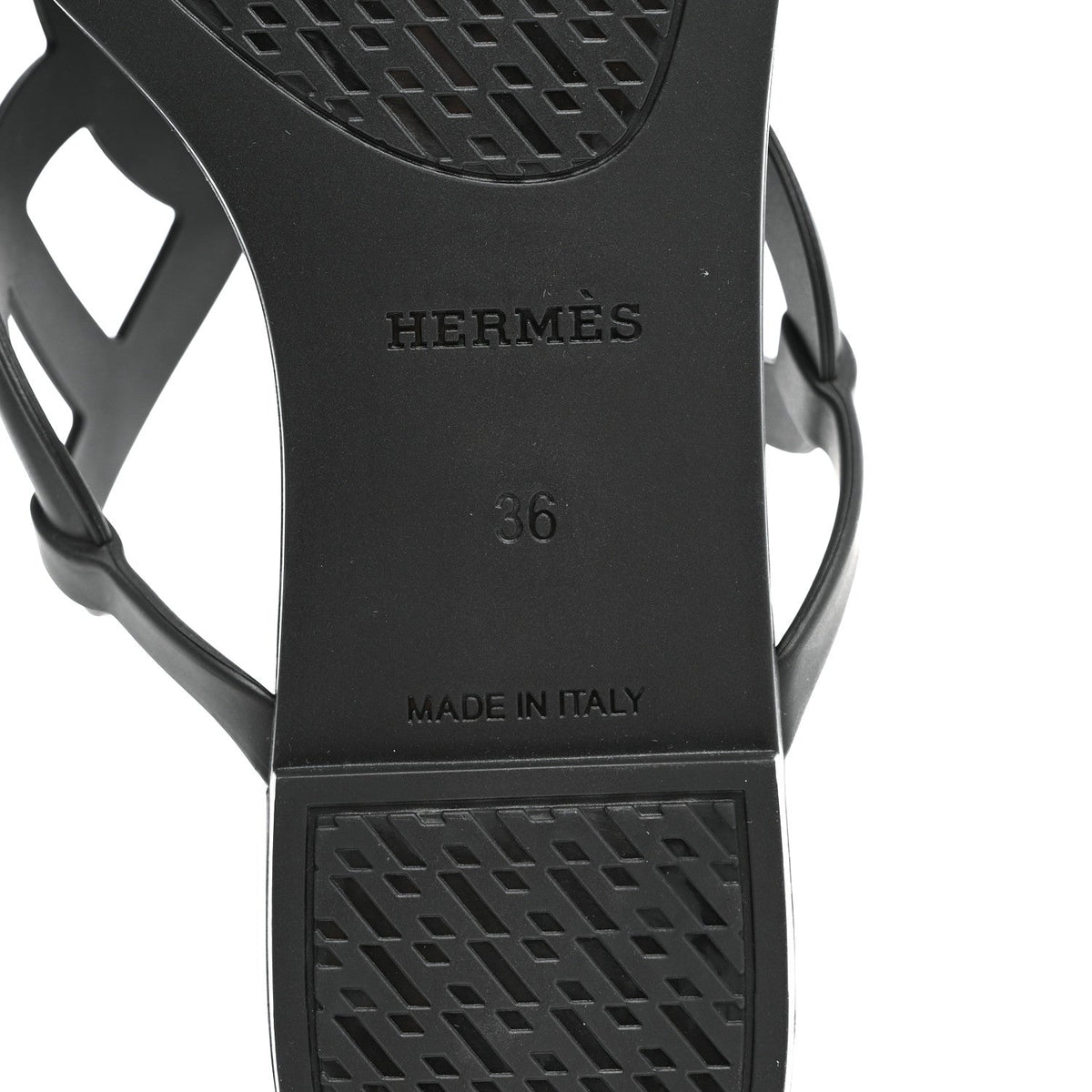 Rubber Womens Egerie Sandals 36 Black wholesalehk.shop