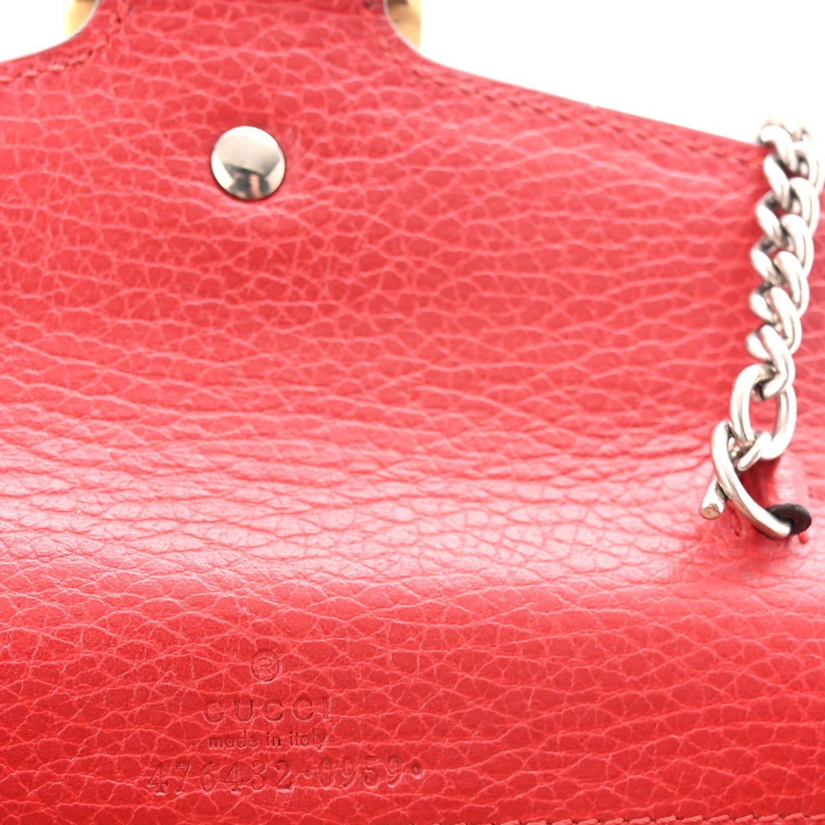 Calfskin Super Mini Dionysus Shoulder Bag Hibiscus Red wholesalehk.shop