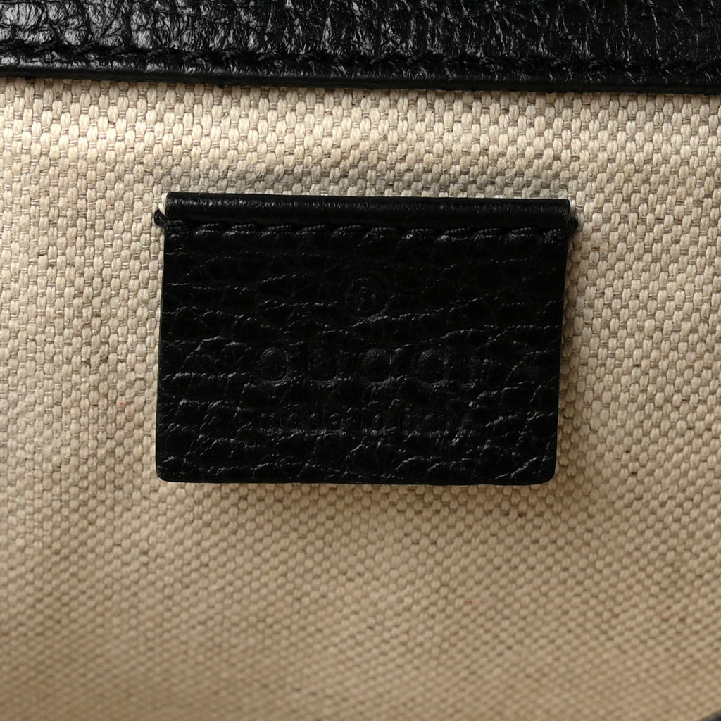 Pebbled Calfskin Small Dionysus Shoulder Bag Black wholesalehk.shop