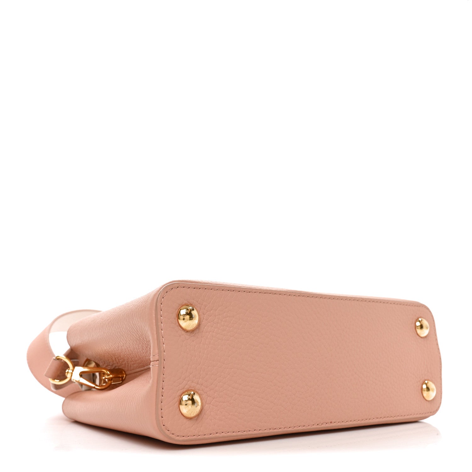 Taurillon Capucines BB Rose Trianon Creme £¨ Direct shipment via from wholesalehk.shop
