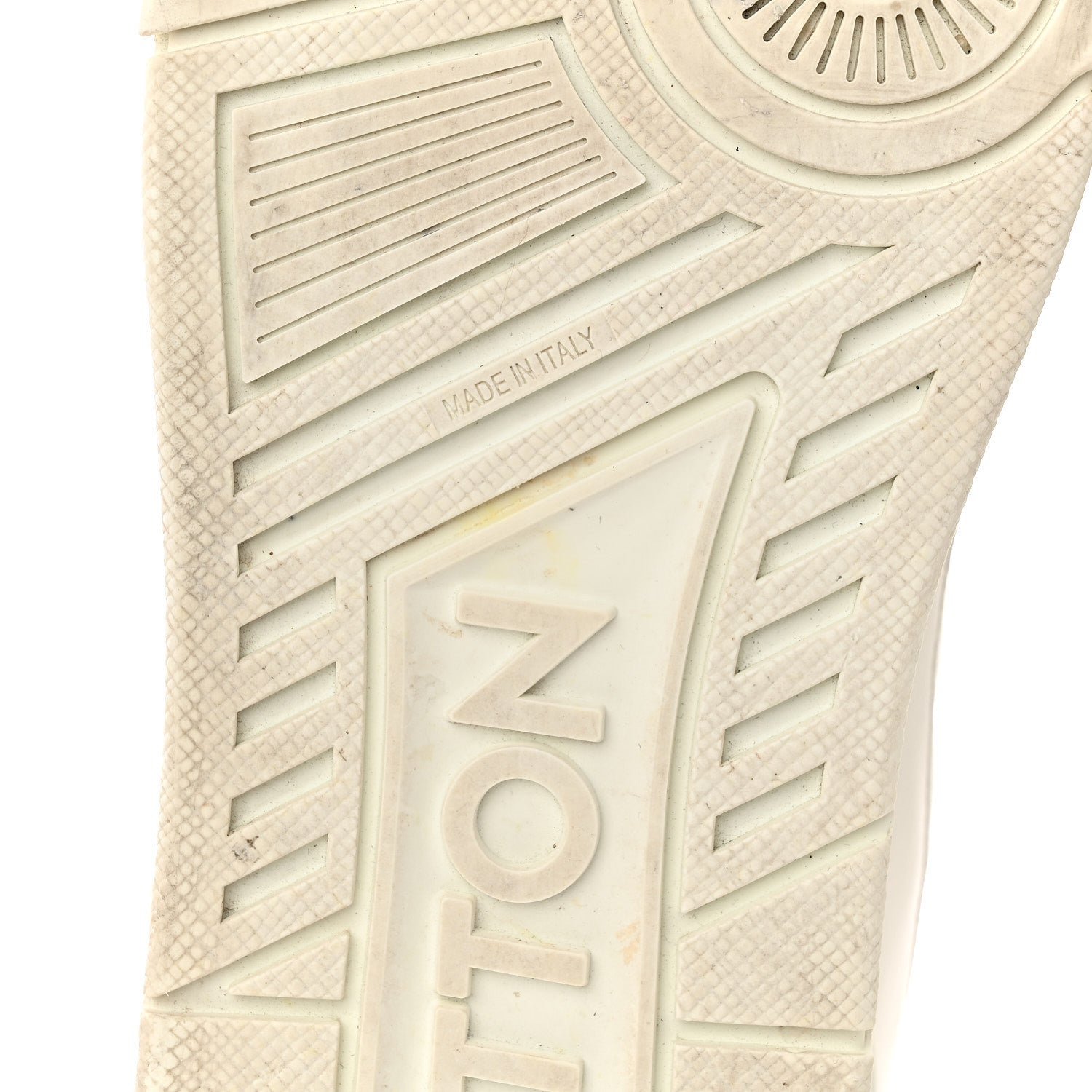 Calfskin Mens LV Trainer Sneakers 9.5 White £¨ Direct shipment via from wholesalehk.shop