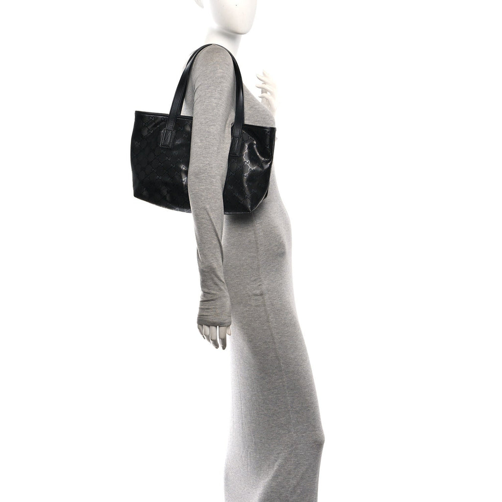 Imprime Monogram Small Joy Tote Black wholesalehk.shop