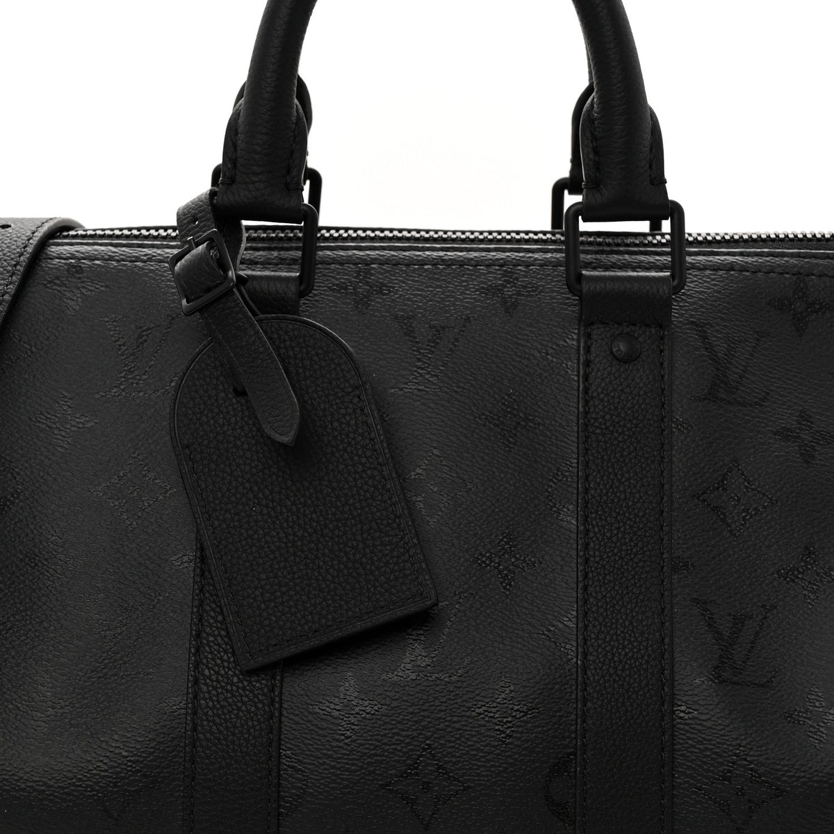 Monogram Midnight Keepall Bandouliere 35 Black wholesalehk.shop