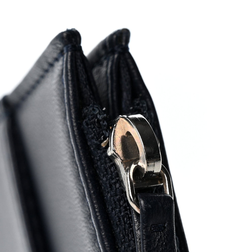 Lambskin Airlines Wallet On Chain WOC Blue Black Red wholesalehk.shop