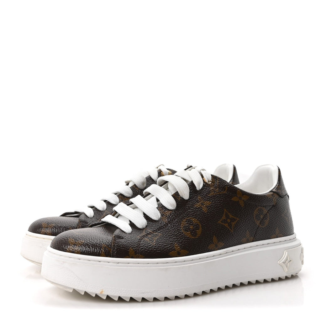 Monogram Time Out Sneakers 37.5 £¨ Direct shipment via from wholesalehk.shop