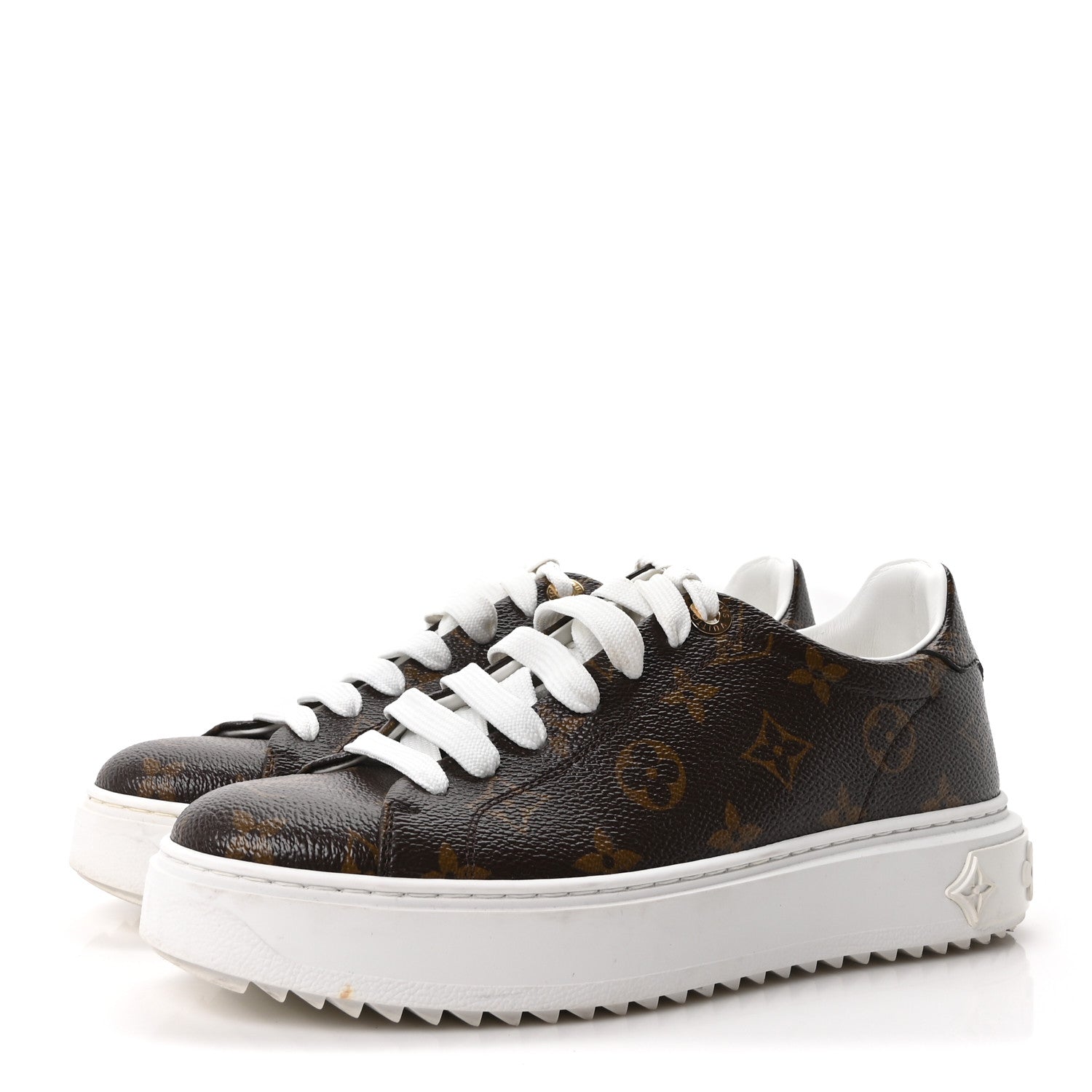 Monogram Time Out Sneakers 37.5 £¨ Direct shipment via from wholesalehk.shop