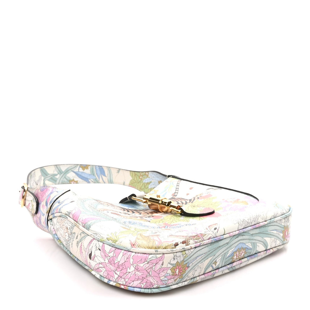 New Shangai Calfskin Tiger Savanah Small Jackie 1961 Hobo Chalky White Multicolor £¨ Direct shipment via from wholesalehk.shop