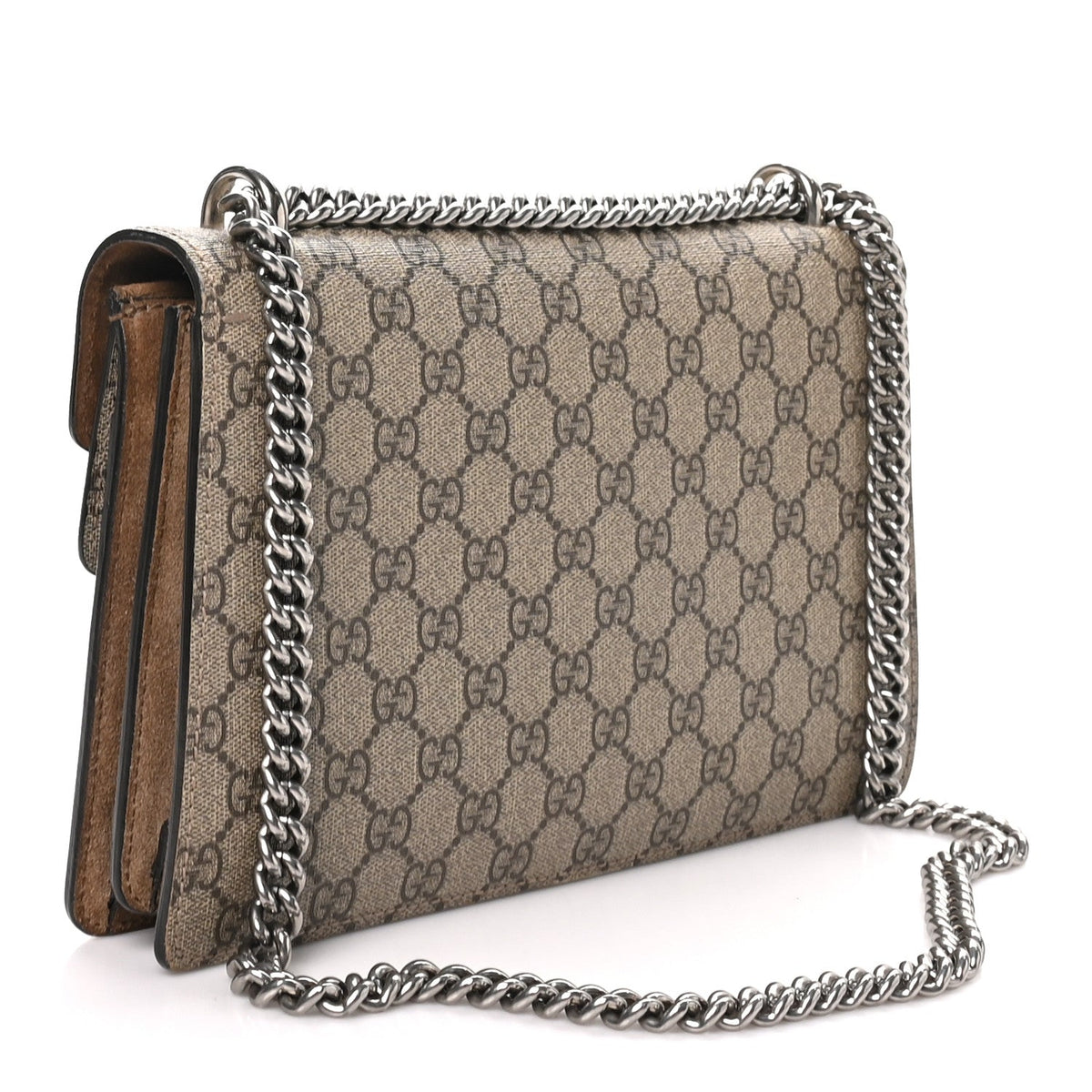 GG Supreme Monogram Small Dionysus Shoulder Bag Taupe wholesalehk.shop