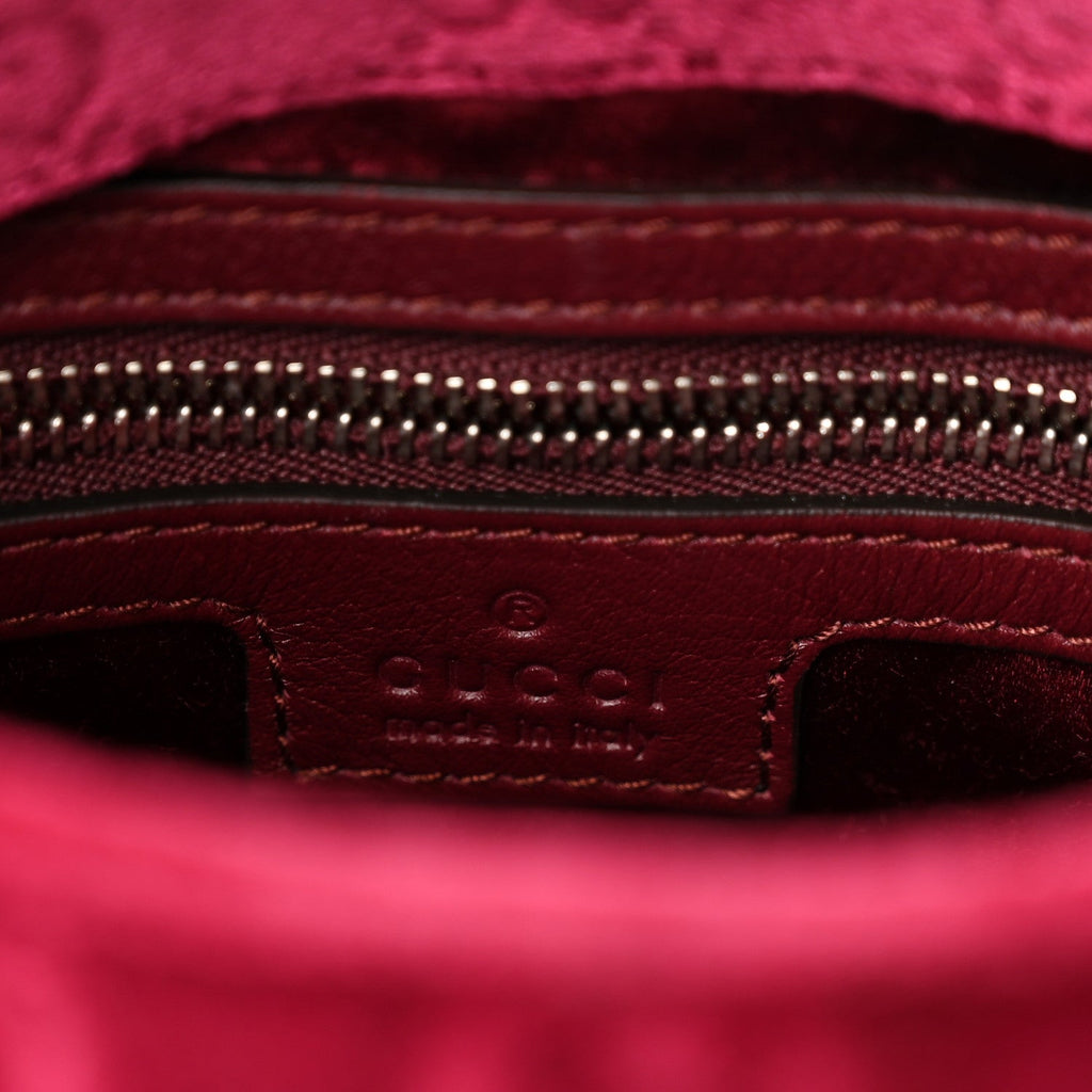New Velvet Ashmir GG Monogram Small Jackie 1961 Hobo Red £¨ Direct shipment via from wholesalehk.shop