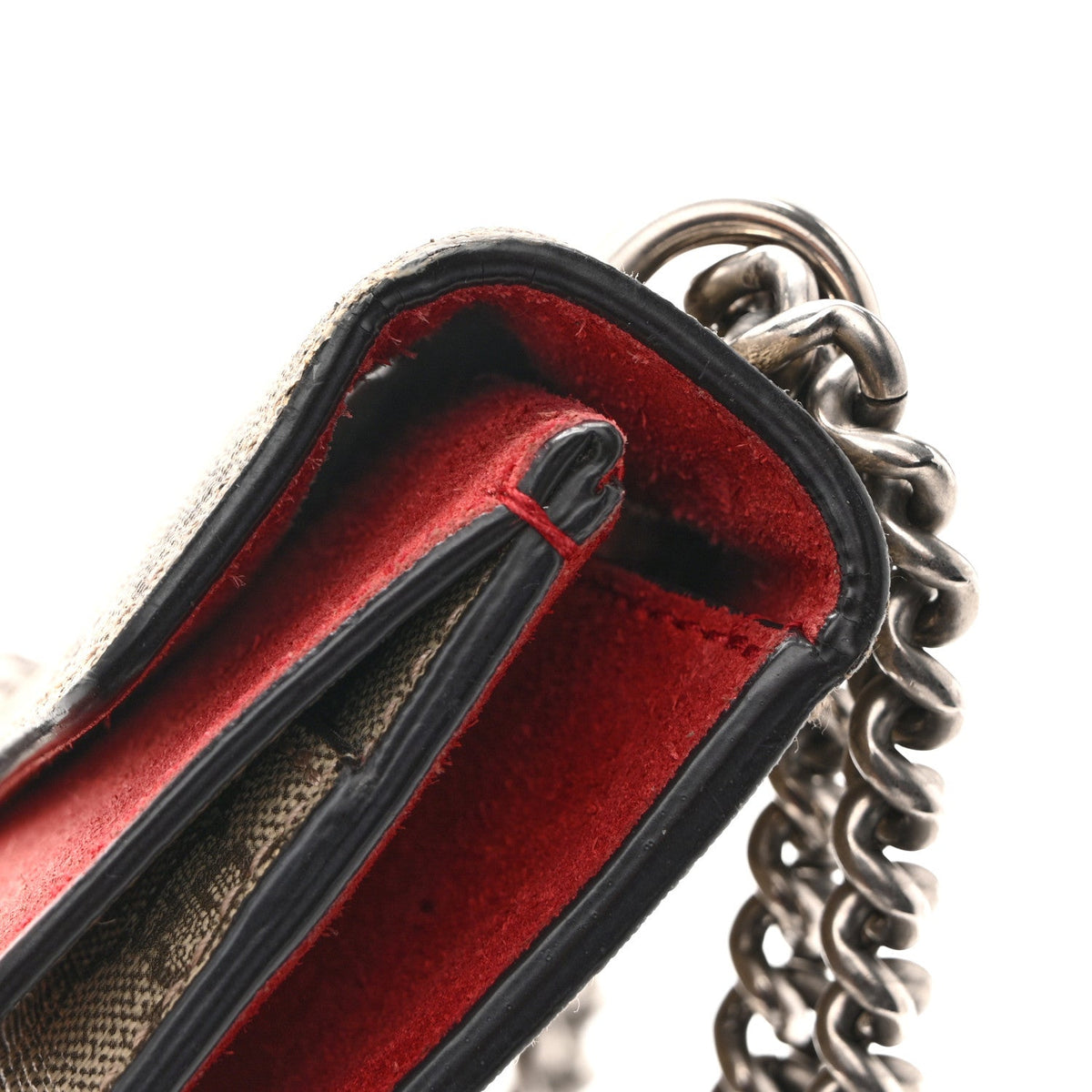 GG Supreme Monogram Mini Dionysus Shoulder Bag Red wholesalehk.shop