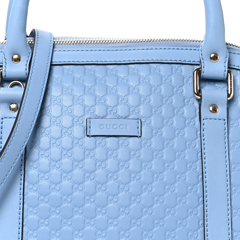 Microguccissima Medium Dome Bag Mineral Blue £¨ Direct shipment via from wholesalehk.shop