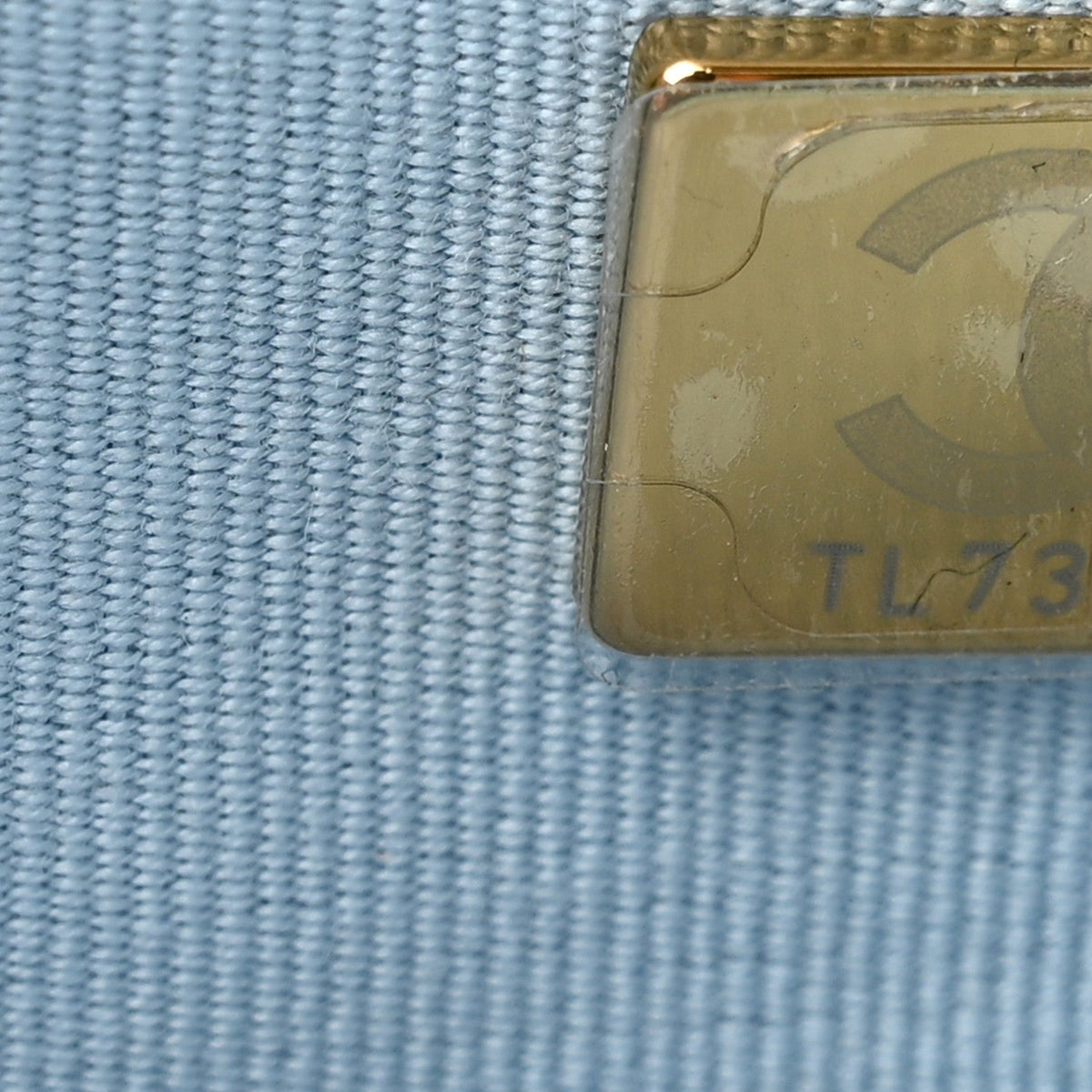 Lambskin Quilted Chanel 19 Wallet On Chain WOC Light Blue wholesalehk.shop