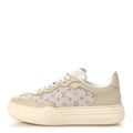 Canvas Calfskin Monogram LV Groovy Platform Sneakers 39 Beige £¨ Direct shipment via from wholesalehk.shop