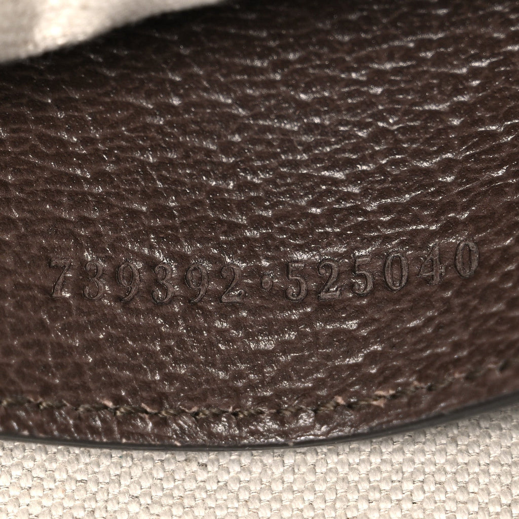 GG Supreme Monogram Web Small Ophidia Top Handle Shoulder Bag Brown wholesalehk.shop