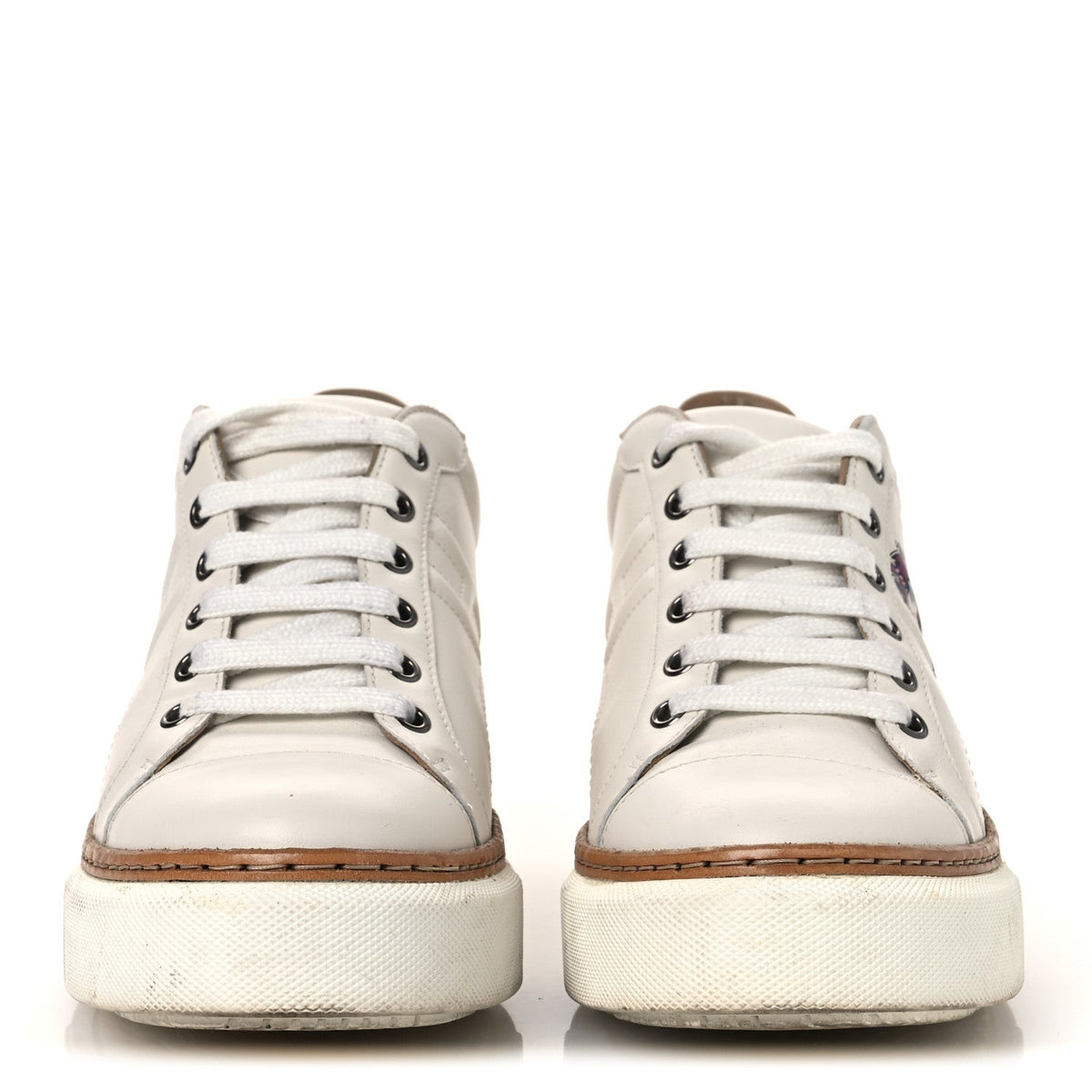 Calfskin Pegase Pop Polo Sneakers 38 Multicolor White wholesalehk.shop