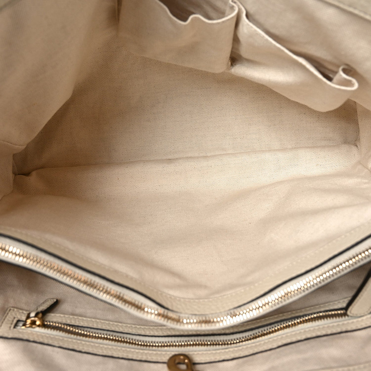 Pebbled Calfskin Medium Bella Tote Off White wholesalehk.shop