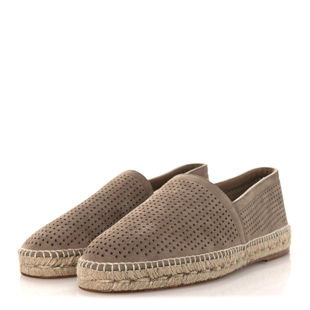 Suede Goatskin Mens Enrique Espadrilles 42 Beige Sable wholesalehk.shop