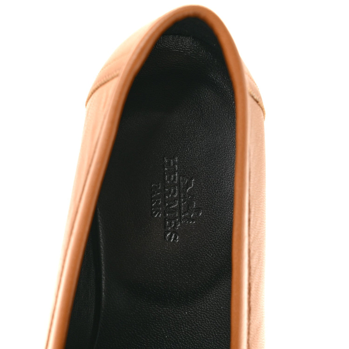 Goatskin Womens Paris Loafers 36.5 Gold wholesalehk.shop