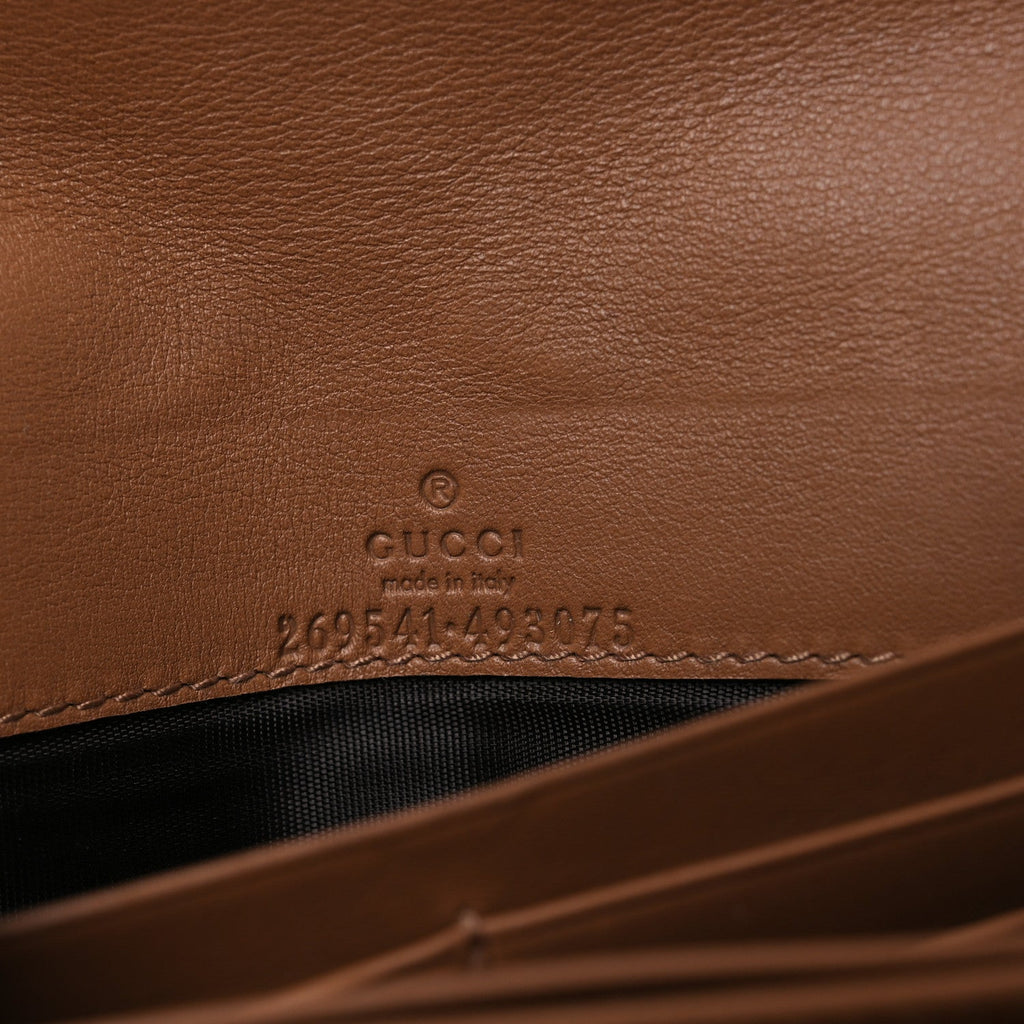Soft Microguccissima Dice Chain Wallet Beige £¨ Direct shipment via from wholesalehk.shop