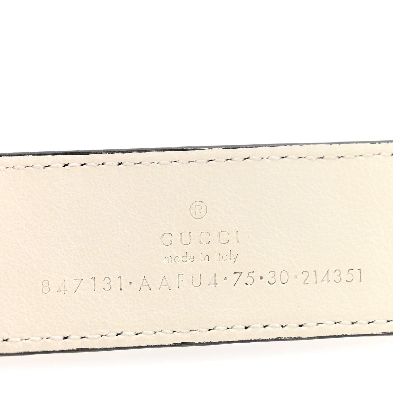 Guccissima Double G Reversible Belt 75 30 Black White £¨ Direct shipment via from wholesalehk.shop