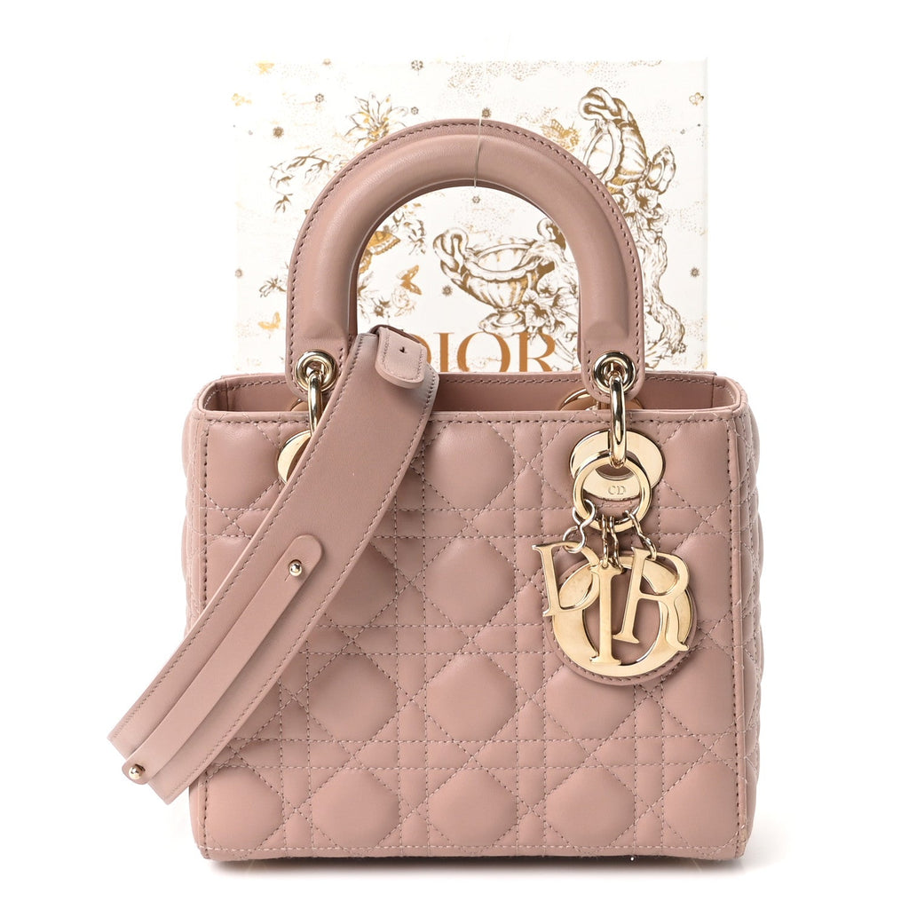 Lambskin Cannage Small My ABCDior Lady Dior Fard wholesalehk.shop