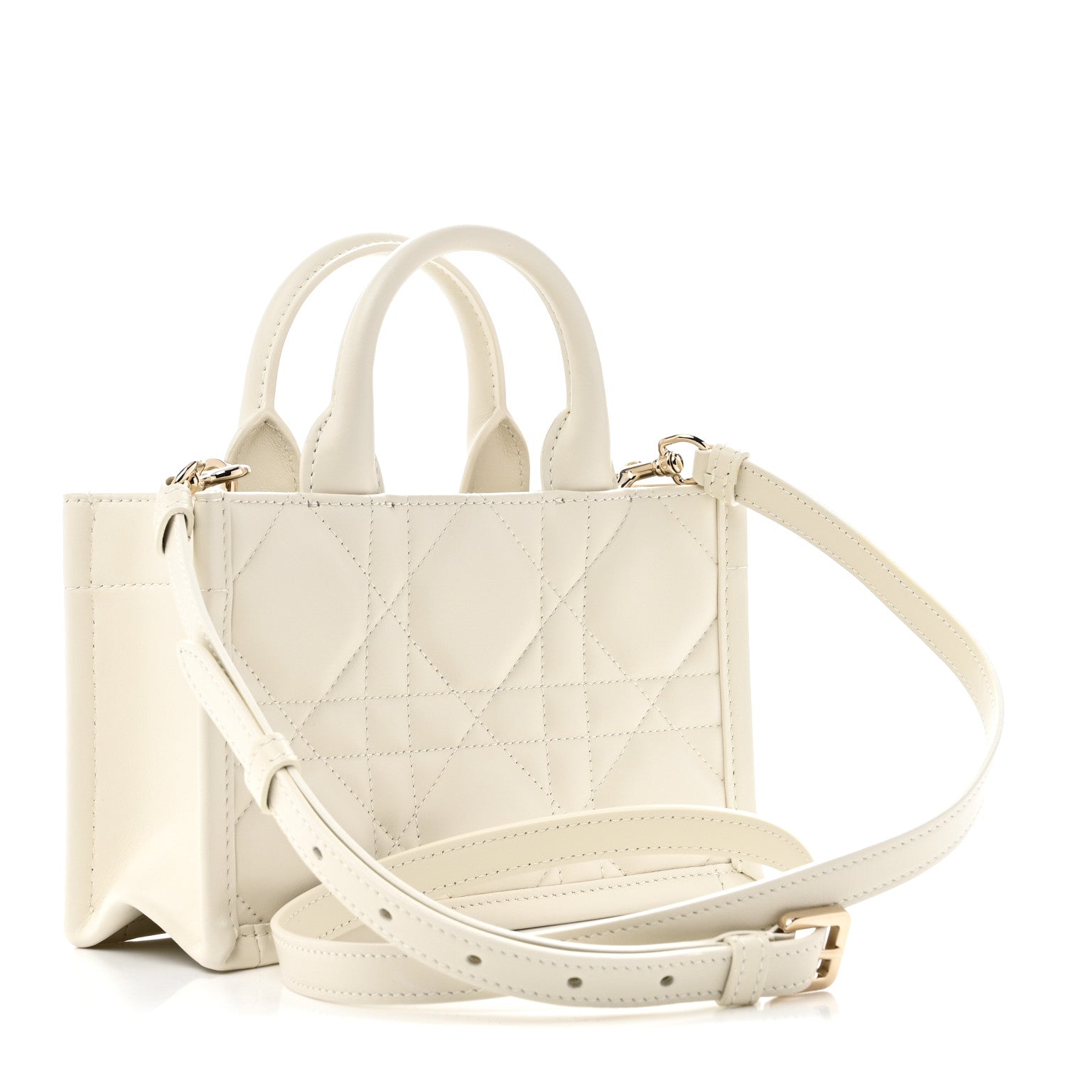 Calfskin Macrocannage Mini Book Tote Latte £¨ Direct shipment via from wholesalehk.shop