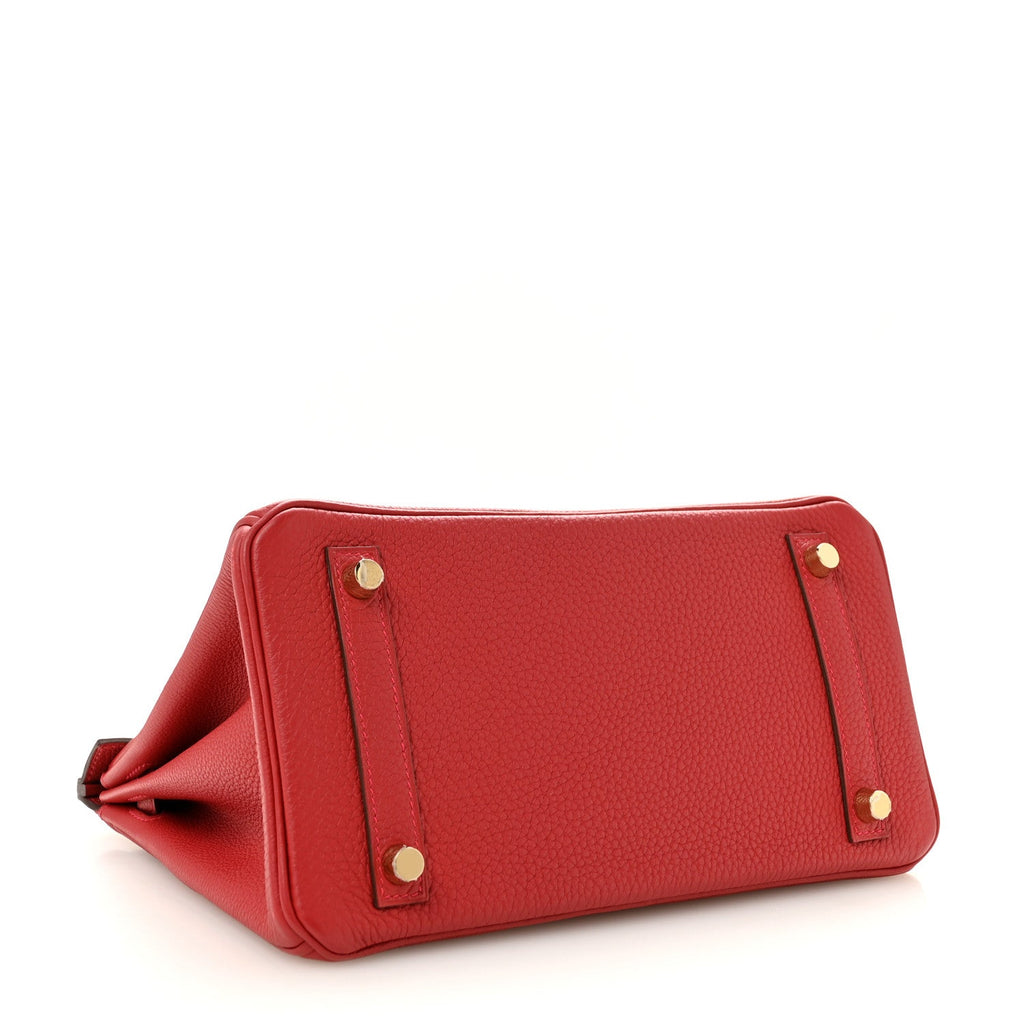 Togo Birkin 25 Rouge Vif £¨ Direct shipment via from wholesalehk.shop