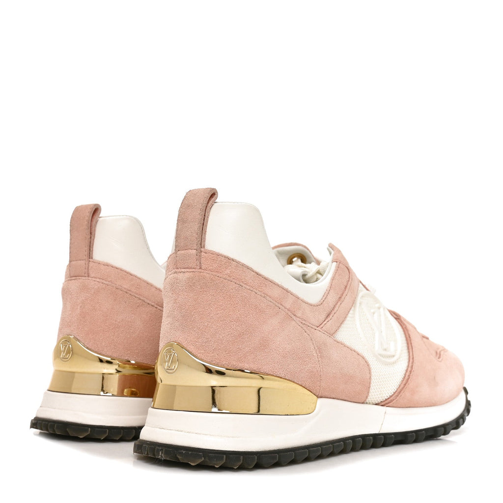 Suede Calfskin Run Away Sneakers 38 Pink £¨ Direct shipment via from wholesalehk.shop