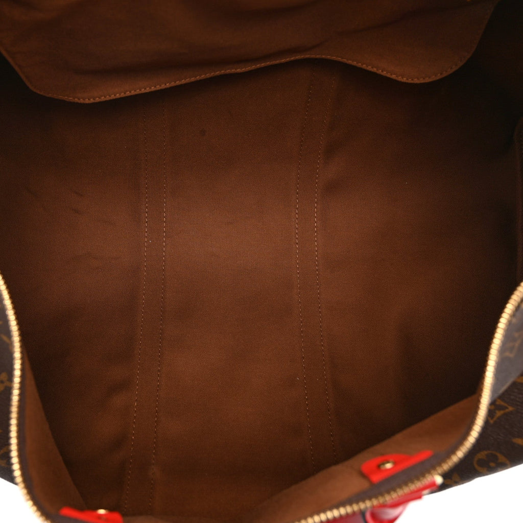 Calfskin Monogram Keepall Bandouliere 50 Coquelicot wholesalehk.shop